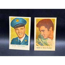 1950s - 60's Dutch Gum Elvis Presley Cards Jailhouse Rock, G.I. Blues, Graceland picture