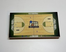 12' Men’s NCAA Final Four Replica Floor Piece 6x3x1 Kentucky Wildcats, Kansas Ja picture