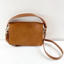 Madewell The Convertible Flap Leather Crossbody Bag Brown picture
