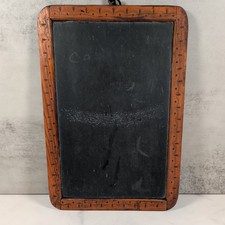 Antique Double Sided Real Slate Schoolhouse Chalk Board for Students picture