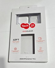 Tech21 Evo Clear Protective Case for Apple iPhone 15 Pro - Clear picture