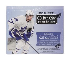 2021/22 UPPER DECK O-PEE-CHEE PLATINUM HOCKEY HOBBY BOX picture