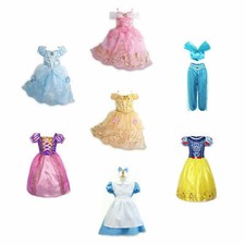 Kids Girls Halloween Costume Princess Fairytale Dress Up Aurora Snow White Alice picture