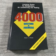 Vintage Licensing Exams Refrigeration HVAC Heating 4000 Q&A James Dundas HC picture