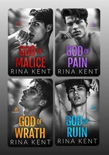 (Combo)God of Malice + God of Pain + God of - Rina Kent - Paperback - Brand New picture