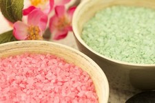 10lbs Bath Salts (2-5lb Bags) Aromatherapy Scents~Orange Lavender & Wild Mint ~ picture