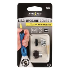 NEW Flashlight Upgrade Kit LED Replaces Bulb, Fits Aa Mini Maglite Twist, Button picture