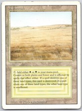 Savannah Rare Revised Edition Magic: The Gathering Moderately Played picture