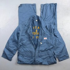 60s 70s VTG Walls MasterMade Coveralls Workwear Jumpsuit Chain Stitch Rockabilly picture