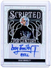 Doug Bradley 2024 Leaf Metal Pop Century Autograph Card /25 Pinhead Auto picture