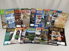 German Life Magazine Lot 16 Issues 1996–2000 Travel Culture Germany Austria picture