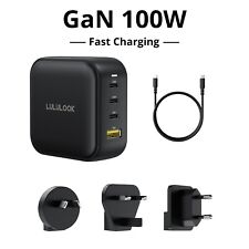 Fast Charging USB-C 100W 4 Ports GaN PD For MacBook Pro/Air Galaxy Wall Charger picture