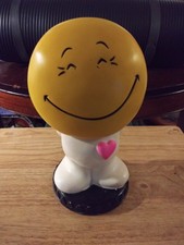 Vintage 1971 Play Pal Plastic Yellow Smiley Happy Face 11