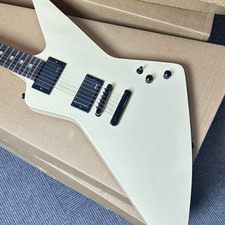 Cream James Hetfield Electric Guitar Rosewood Fingerboard Black Part Ship US picture