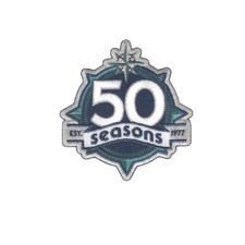 2026 Seattle Mariners 50th Anniversary Sleeve Patch picture