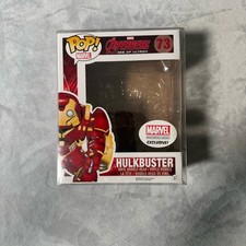Funko Pop Hulkbuster #73 Empty Box & Protector Sleeve ONLY Marvel MCC picture