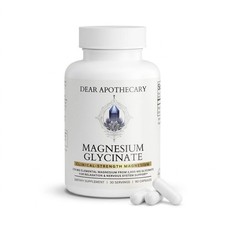 Dear Apothecary Magnesium Glycinate 275mg 90 Capsules picture