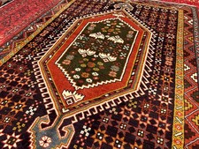 COLLECTRS' ITEM Antique Tribal  Natural Vegetable Dye Caucasian Kazak Carpet picture