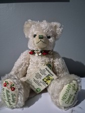 Hermann Germany Mohair Musical Teddy Bear Hallelujah Flower Low No Ltd Ed 51/500 picture