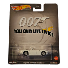 Hot Wheels Car James Bond 007 You Only Live Twice Toyota 2000GT Roadster Toy picture