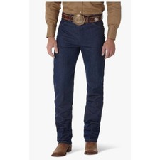 Wrangler Cowboy Cut Jeans Mens 31x31 Dark Wash 13MWZ Original Fit Pro Rodeo picture