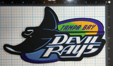 1998-2000 TAMPA BAY DEVIL RAYS MLB BASEBALL VINTAGE LARGE 9.75