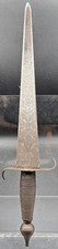 Antique 19th Century Spanish Toledo Siglo XIX Engraved Blade Dagger Knife Patina picture