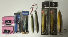 Shimano, Mustad, Daiwa & Hammer Jig Lot Of 7 Jigs Total + More picture