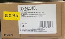 Moen Ts44201BL Premium Colinet Posi Temp Valve Trim Sleek Matte Black MSRP $588 picture