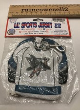 VTG NHL San Jose Sharks Money Pouch Hockey Jersey Keychain Lil Sports Brat NHL picture