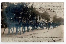 Real Photo Postcard RPPC Posted Admiral John Paul Jones Funeral Procession picture