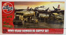 AIRFIX WWII USAAF Bomber Re-Supply Set Model Kit 1:72 Boxed A06304 New Open Box picture