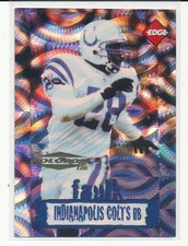 1996 Collector's Edge Marshall Faulk Holofoil /500 picture
