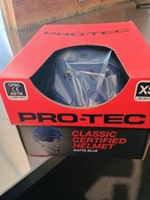 Pro-Tec Classic Certified Helmet Matte Blue XS 53-54cm Skateboarding picture
