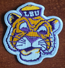 LSU Tigers High Quality 3X3 Iron On Embroidered Patch  picture