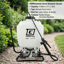 Chapin HomeGardener 60333 4-Gallon Backpack Sprayer for Lawn and Garden picture