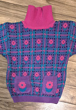 Rainbow tag Gymboree 1997 Aspen Adventure Turtleneck Vintage 100% Cotton  picture