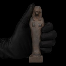 Ancient Egyptian Anubis God Statue Unique Antique Pharaonic Mythology BC picture