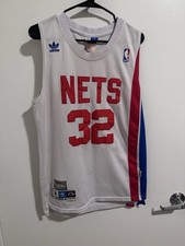 adidas Basketball Jersey New Jersey Nets NBA Vintage, Julius Erving, Size M picture