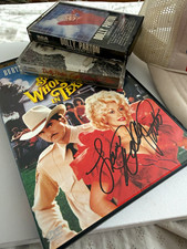 Rare Dolly Parton Signed Trucker Hat, Signed Texas DVD and 2 cassettes + 2 CD’s  picture