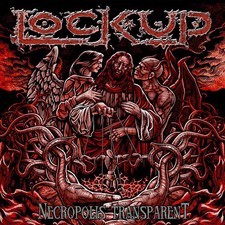 Lock Up - Necropolis Transparent - Red Vinyl [New Vinyl LP] Colored Vinyl, Red, picture