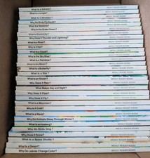 Lot Of 31 JUST ASK Series Books Hardcover Weekly Reader Set Spine Dam On 2  picture