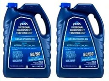 2Gallon PEAK ASIAN BLUE Coolant Antifreeze For INFINITI MITSUBISHI NISSAN SUBARU picture