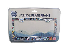 LIFE IS GOOD New Multicolor Stainless Steel License Plate Frame P/N AA0114PP-MU picture