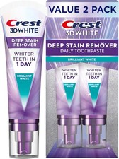 NEW Crest 3D White Deep Stain Remover Toothpaste Teeth Whitening for Adults picture