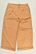 Torrid Women's Wide Leg Streaky Satin High Rise Pant Lion Brown Size 0 Regular picture