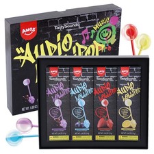 AMOS Music Lollipop Candy Suckers – TastySounds Pack of 1, Hip Hop(1-Pack) picture