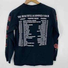 The Beautiful & Damned Tour G-Eazy T-Shirt Adult S Black Phora Yours Truly picture