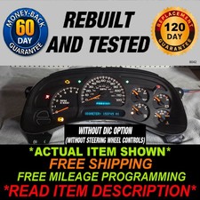 2003-2005 Silverado Sierra Tahoe Suburban Yukon Avalanche Gauge Cluster picture