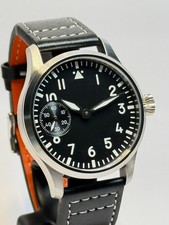 Pike Watches Hamburg Big Aviator 42mm Handcrafted Hand-Wind Sapphire Analog picture